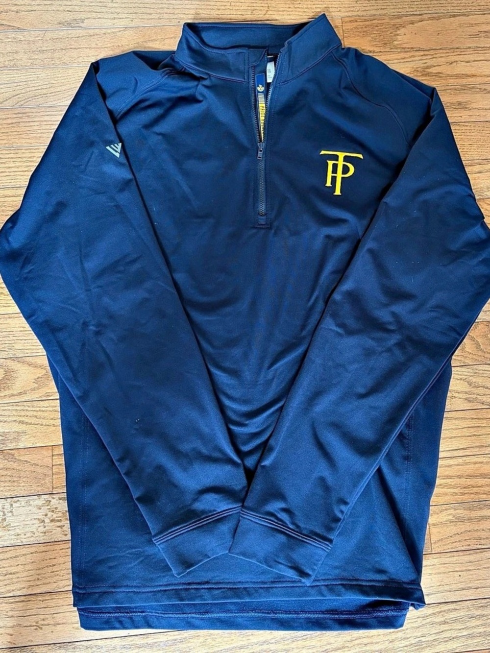 Trinity Pawling Hockey Quarter-Zip Pullover in Blue Like New